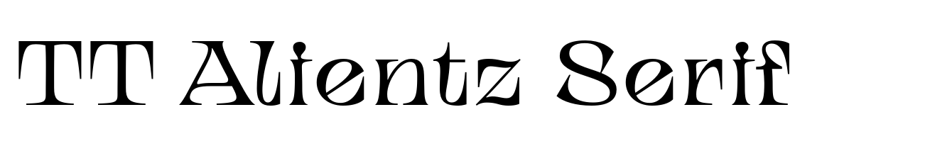 TT Alientz Serif